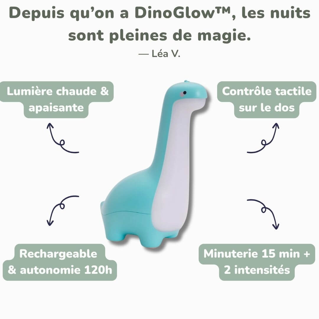 Veilleuse Dinosaure pour Enfants – DinoGlow™