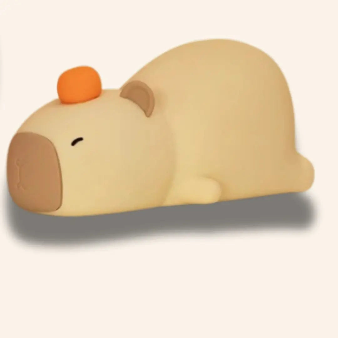 Veilleuse Capybara Allongée 7 Couleurs – CapyDream™-Veilleuse cocon
