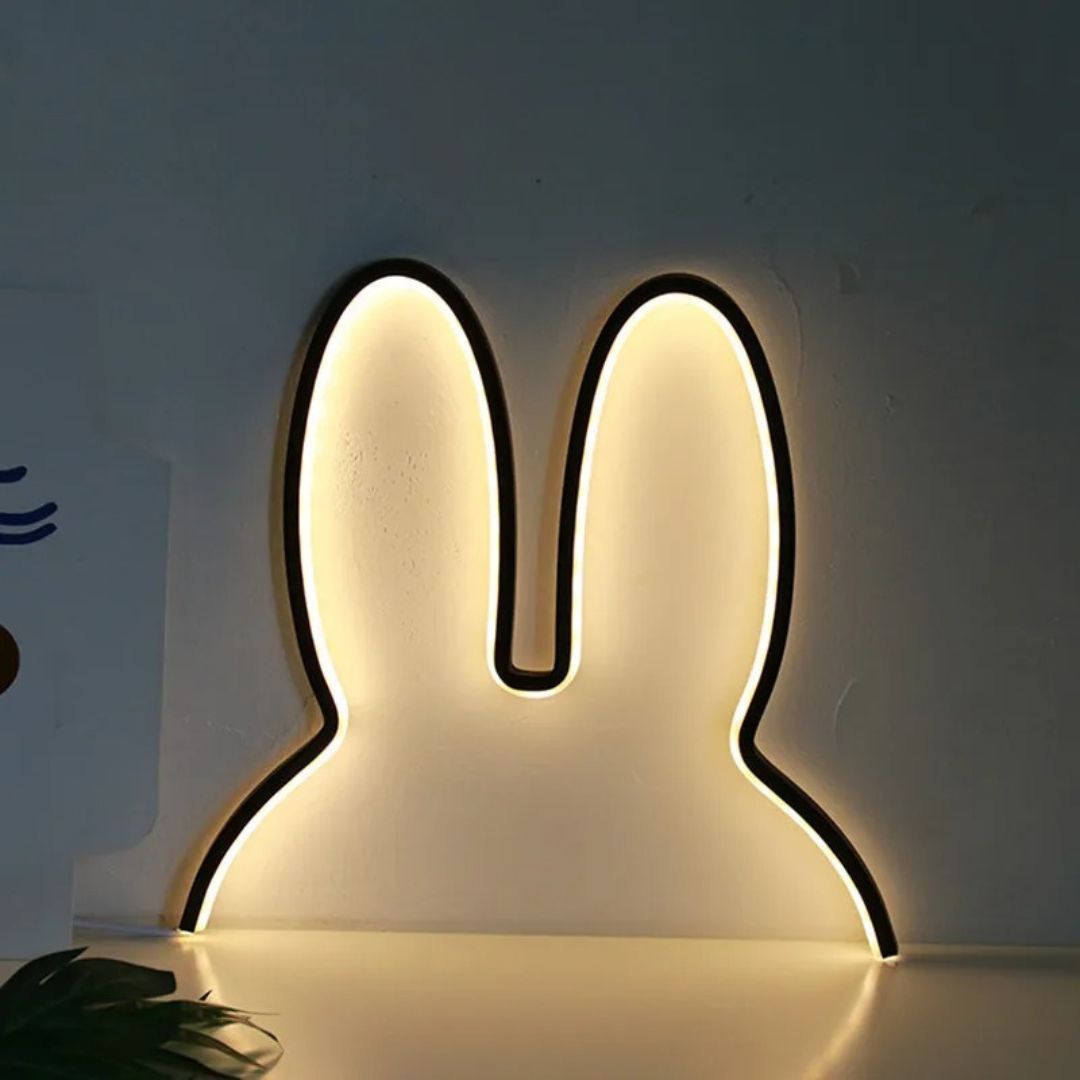 Applique Murale Lapin – Luminaire Moderne pour Chambre d’Enfant-Veilleuse cocon