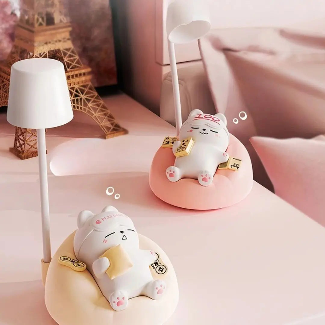 Lampe de Chevet Chat Apaisante - CosyCat™-Veilleuse cocon