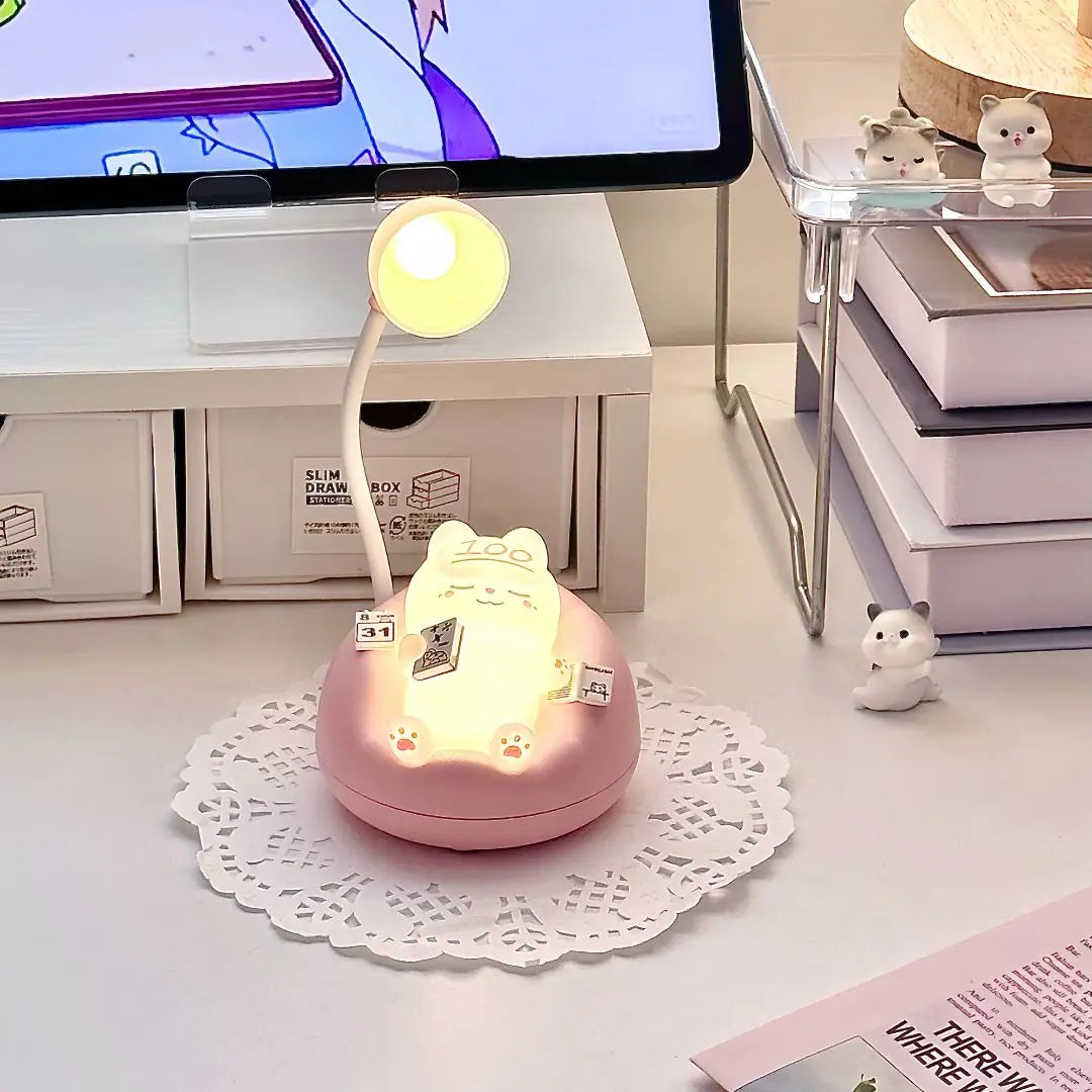 Lampe de Chevet Chat Apaisante - CosyCat™-Veilleuse cocon