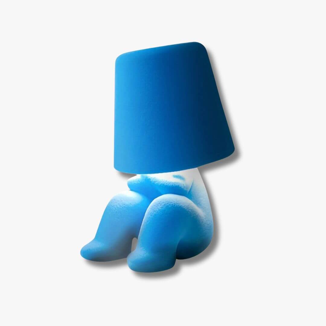 Lampe de Chevet Design – MoodBuddy™ Bleu