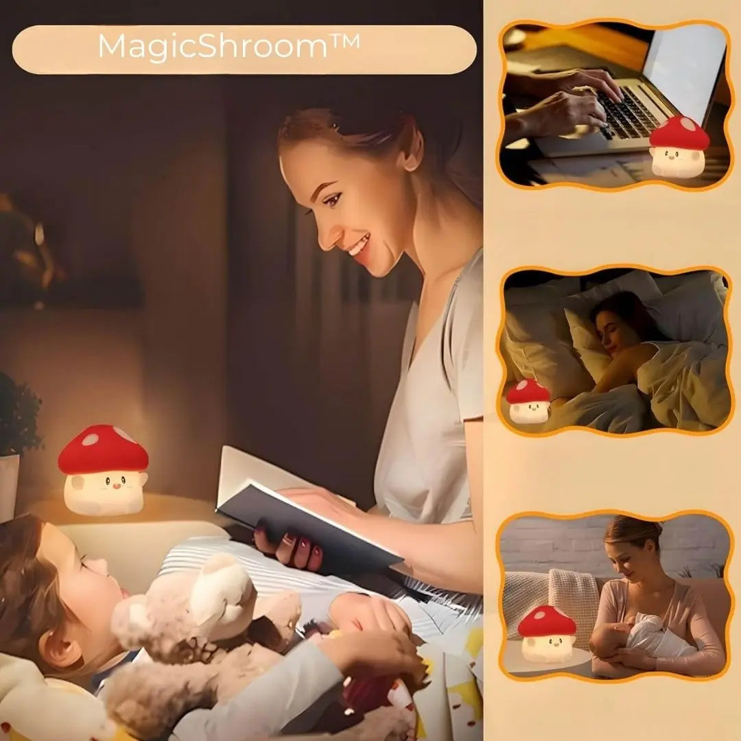 Veilleuse Bébé Champignon - MagicShroom™-Veilleuse cocon