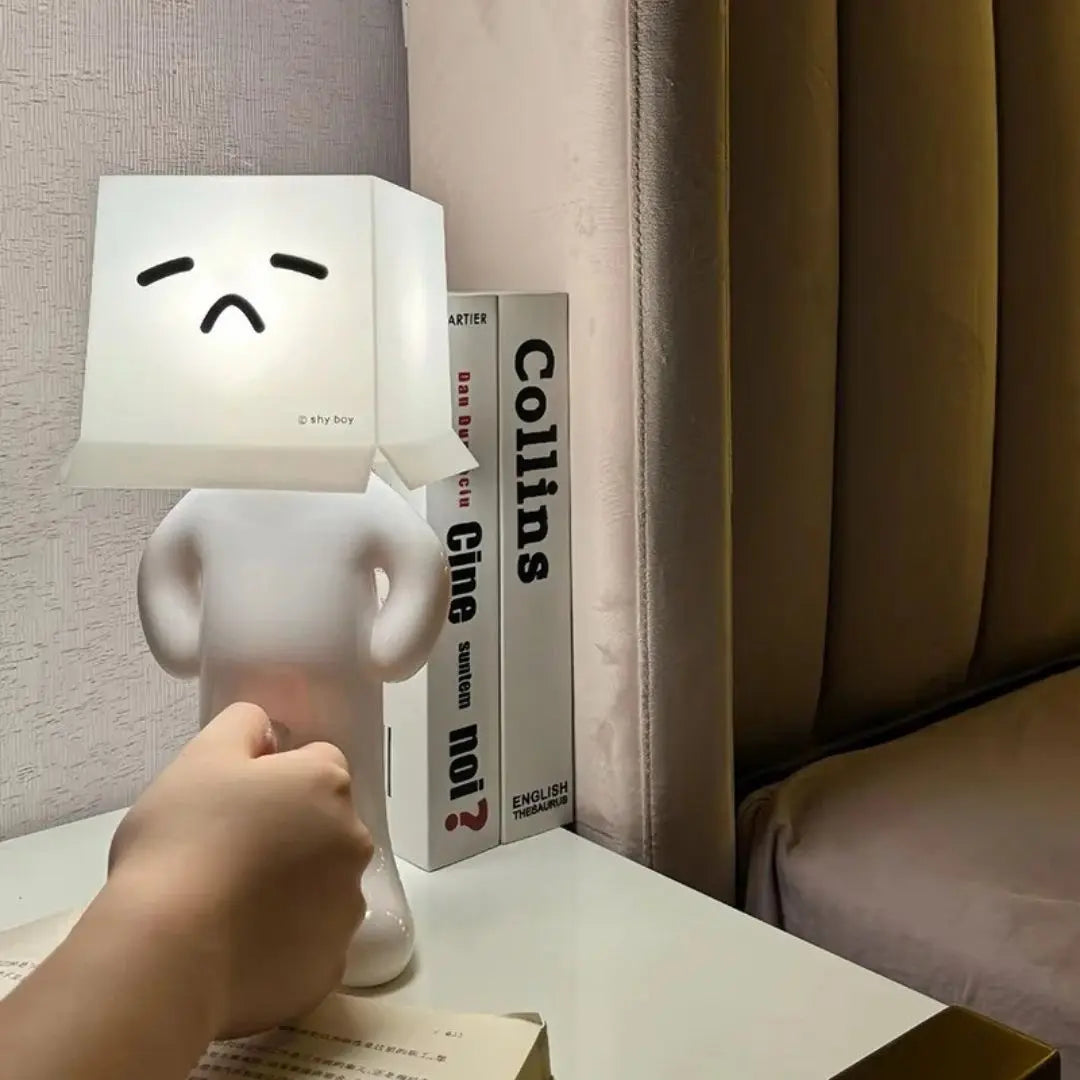 Lampe de Table Expressive LED - ShyBoy™-Veilleuse cocon