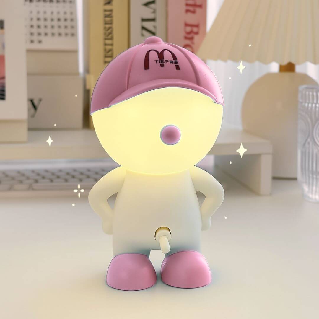 Lampe de Table Déco & Humoristique – FlipCap™