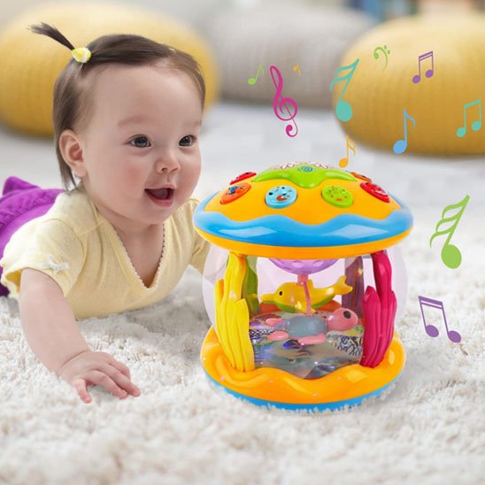 Projecteur Veilleuse Bébé 360° - Océan Magique™