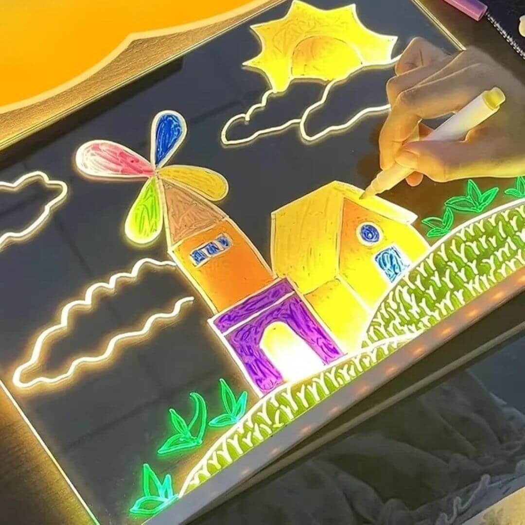 Tablette Lumineuse Éducative – LumiSketch™