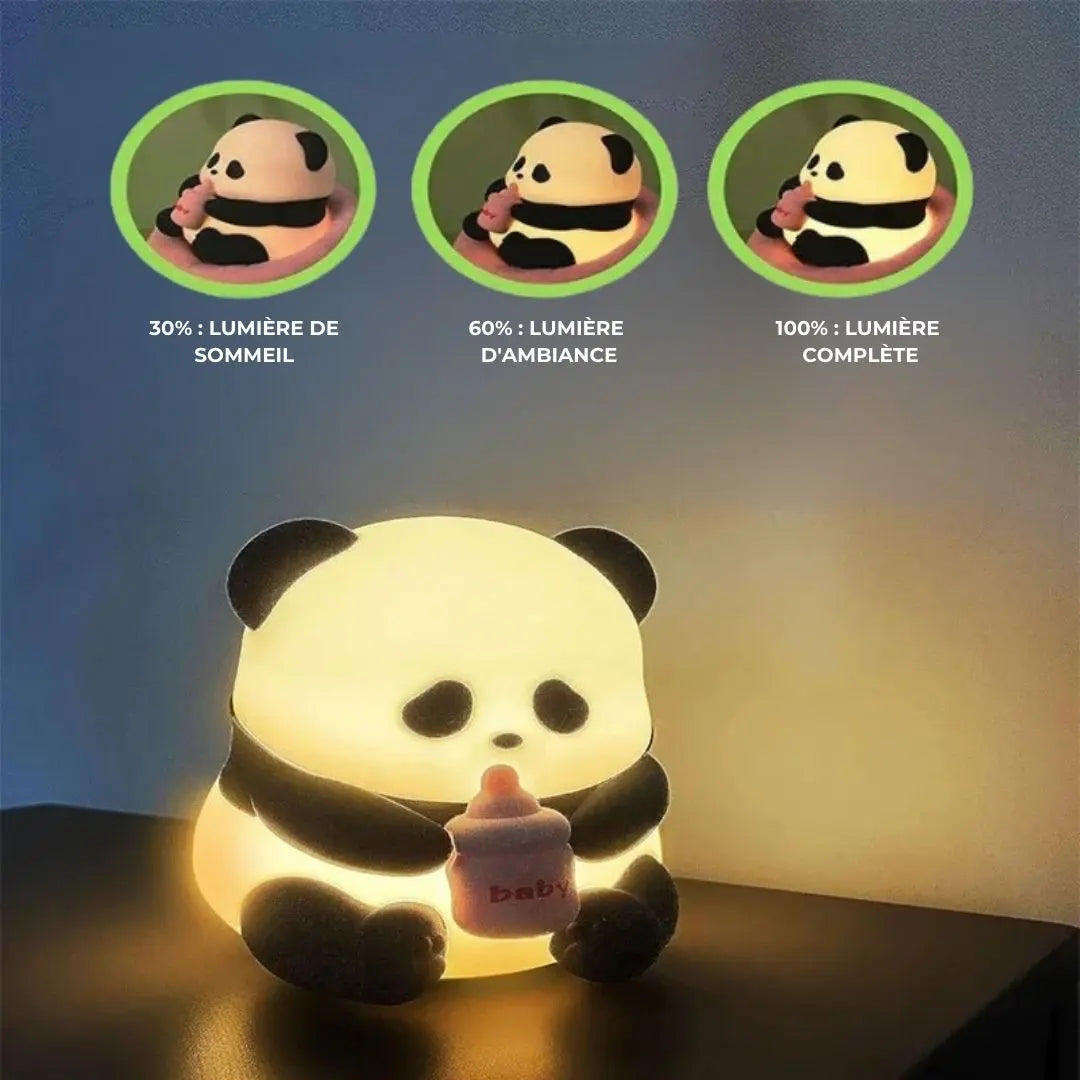 Veilleuse Bébé avec 7 Couleurs LED - Baby Panda™-Veilleuse cocon