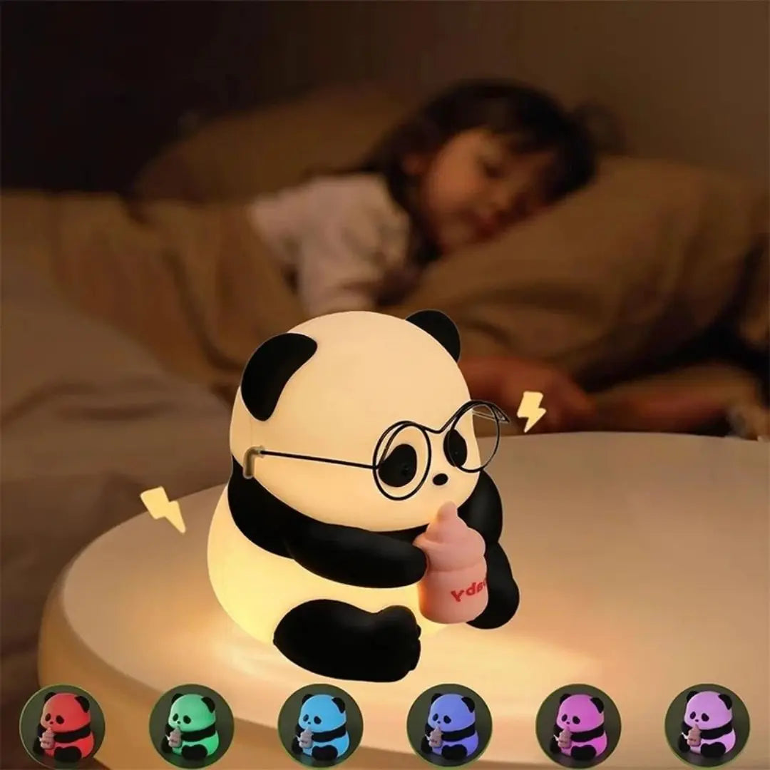 Veilleuse Bébé avec 7 Couleurs LED - Baby Panda™-Veilleuse cocon