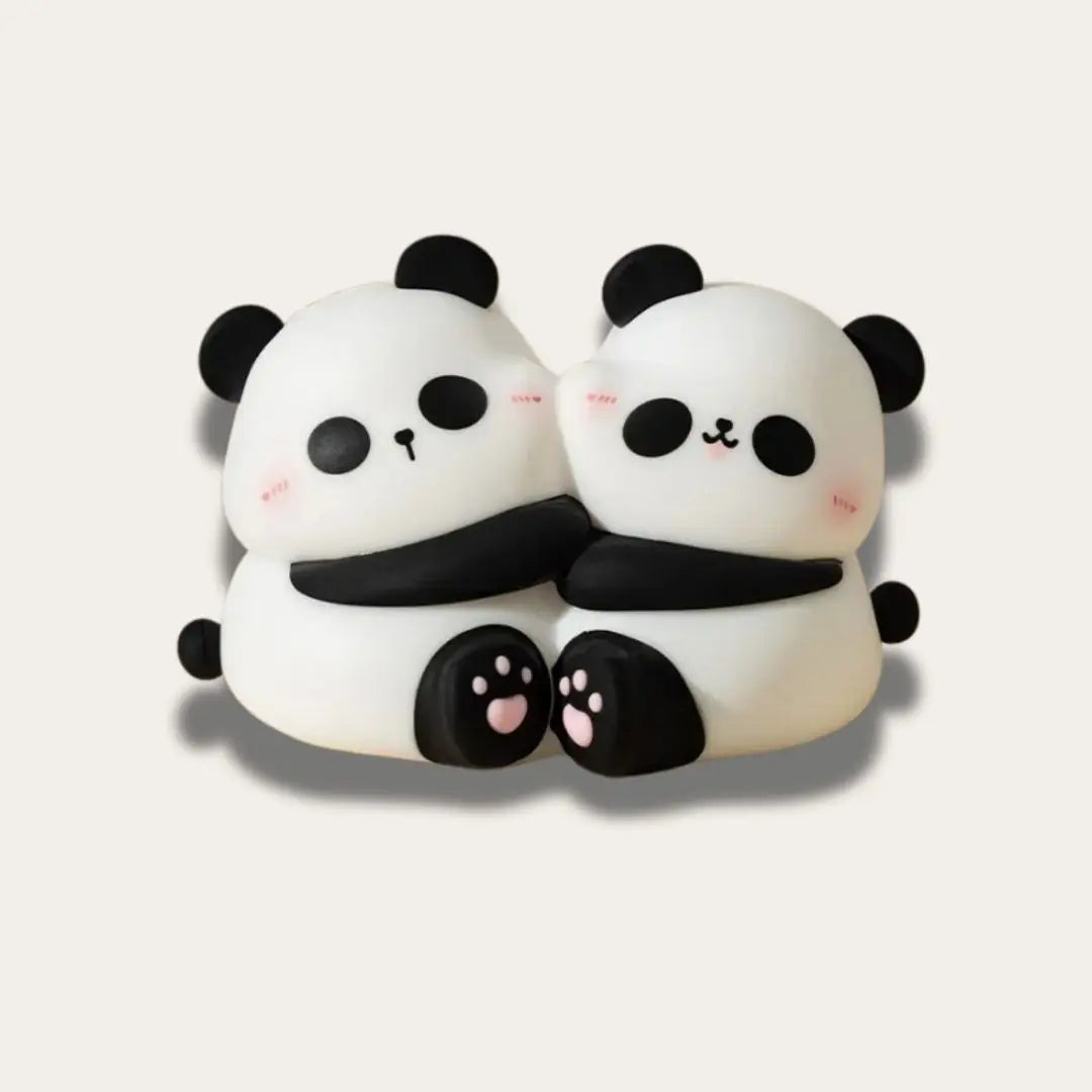 Veilleuse Bébé avec Lumière Douce - Panda Jumeaux™-Veilleuse cocon