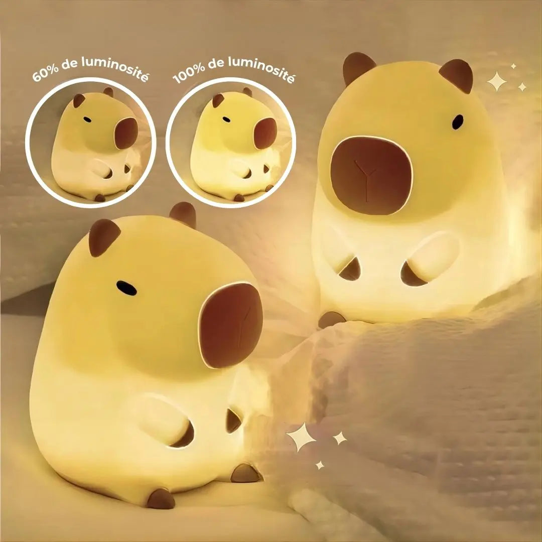 Veilleuse Bébé Capybara Lumière et Confort - Capy Douceur™-Veilleuse cocon