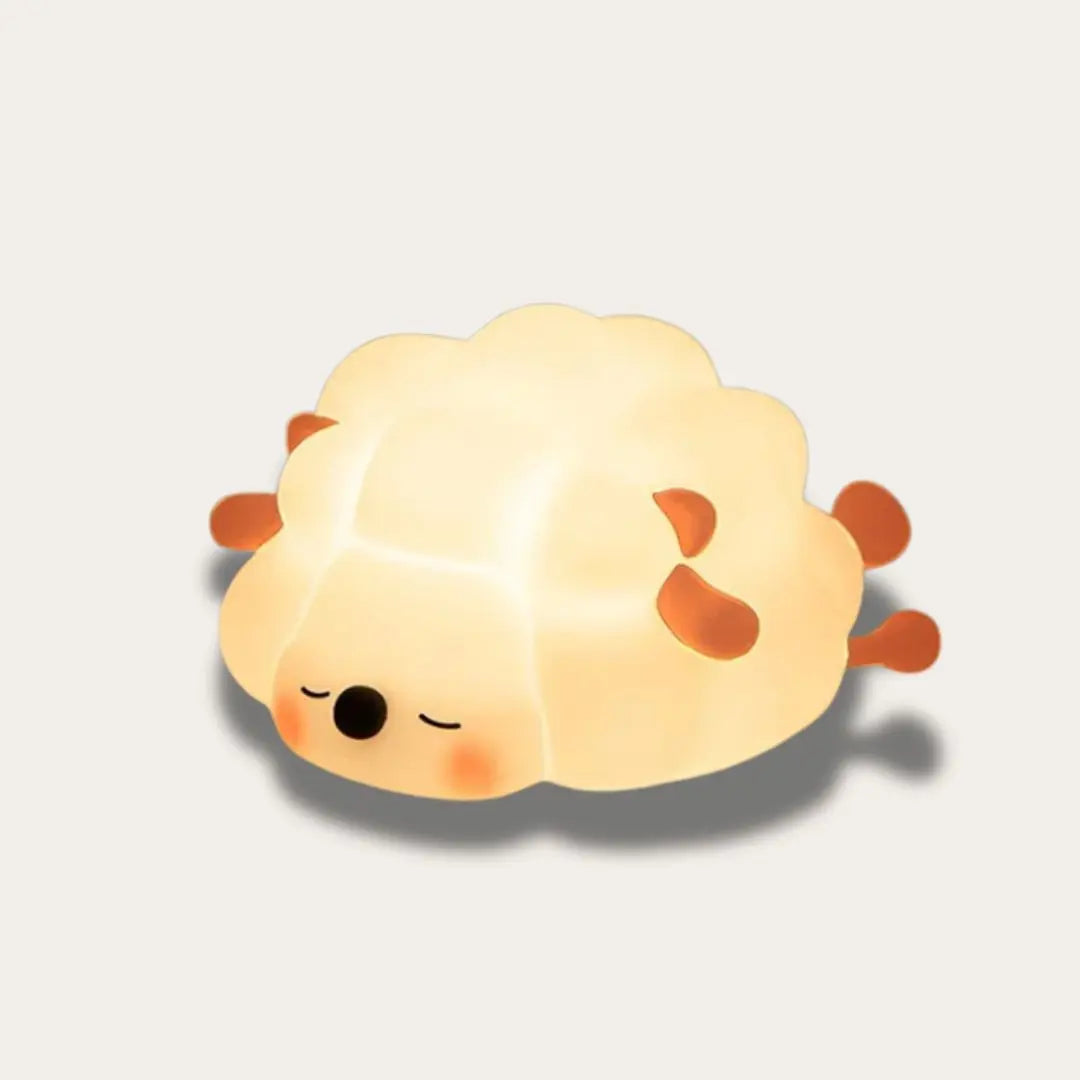 Veilleuse Bébé Tactile - Mouton Beige™-Veilleuse cocon