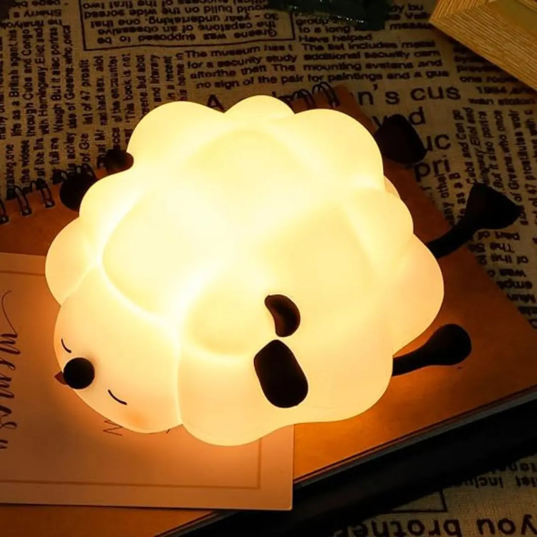 Veilleuse Bébé Tactile - Mouton Noire™-Veilleuse cocon