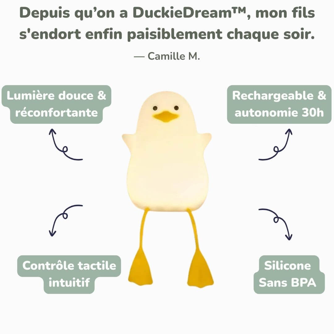 Veilleuse Canard Debout Enfant – DuckieDream™