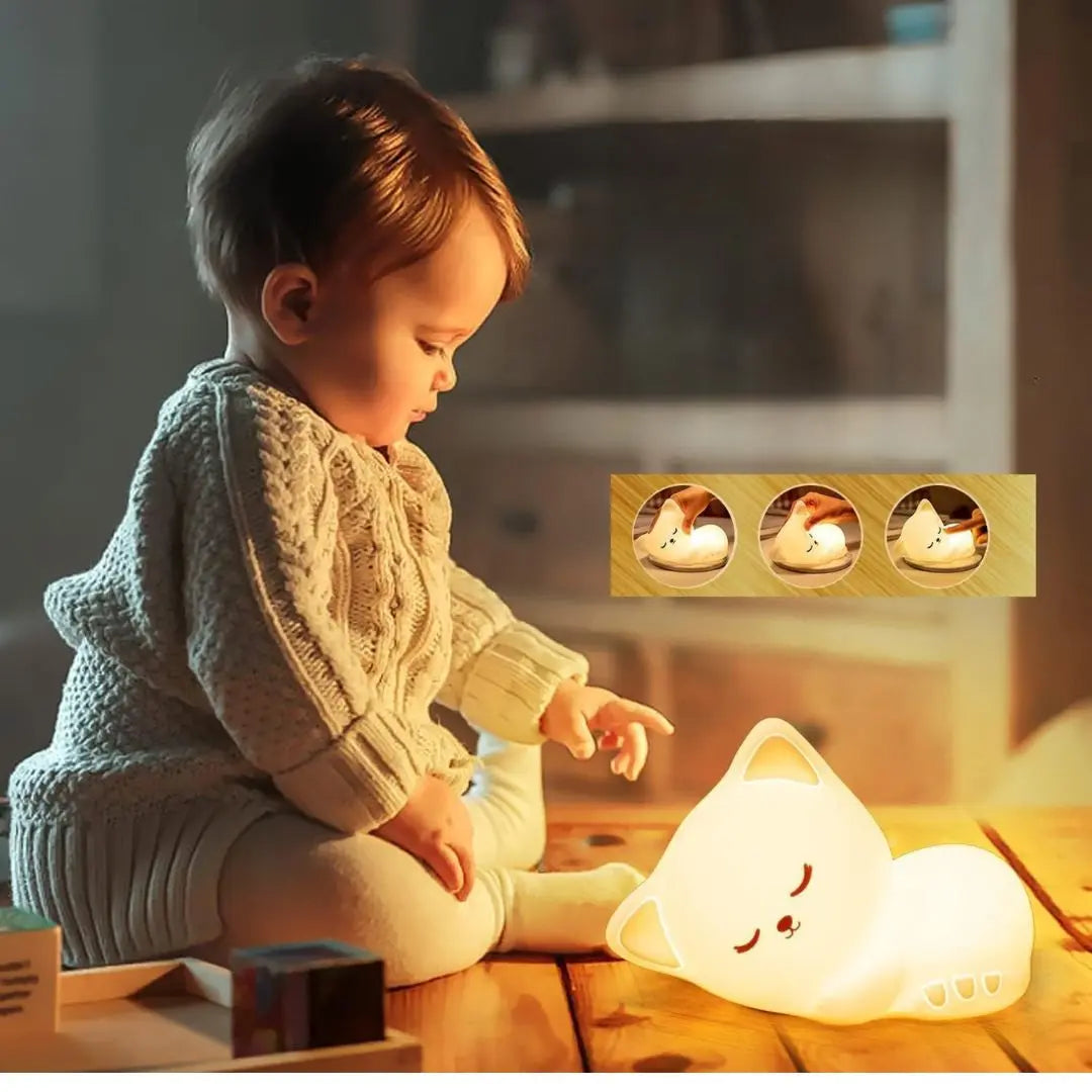 Veilleuse Enfant Chat Apaisant - Miaou™-Veilleuse cocon
