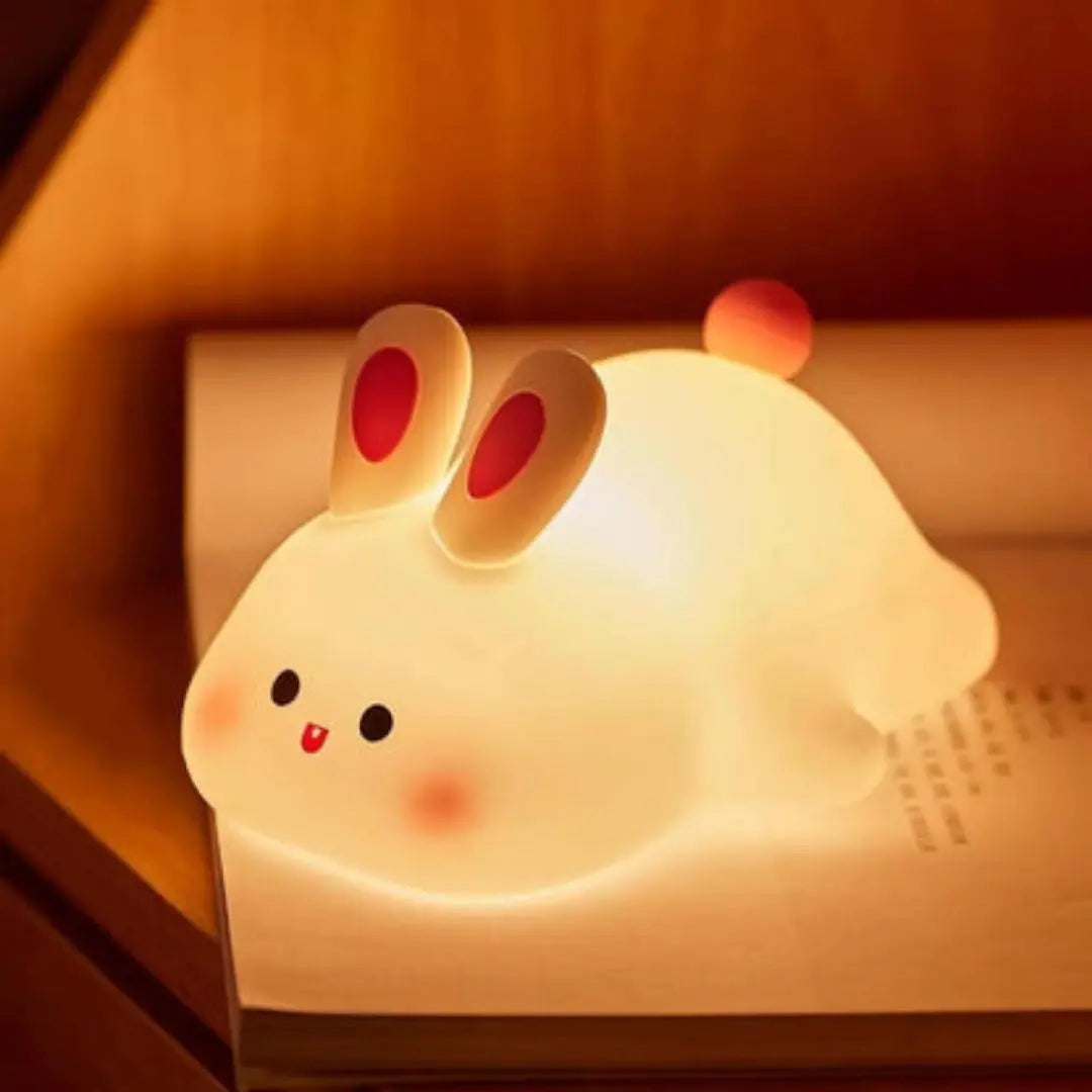 Veilleuse Lapin BigFace™ - Apaisante et Réconfortante-Veilleuse cocon