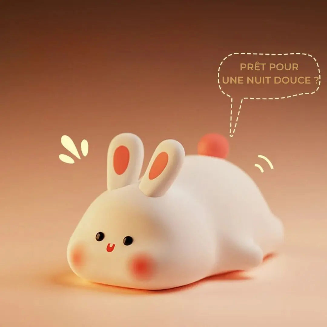 Veilleuse Lapin BigFace™ - Apaisante et Réconfortante-Veilleuse cocon