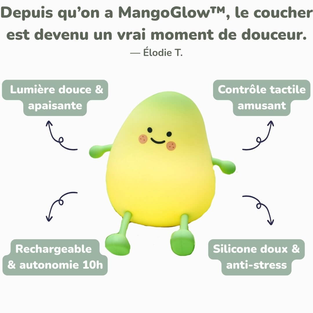 Veilleuse Enfant Mangue Lumineuse – MangoGlow™