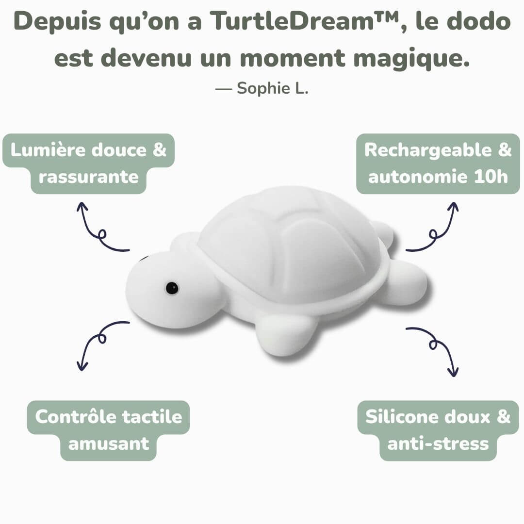 Veilleuse Tortue Lumineuse – TurtleDream™