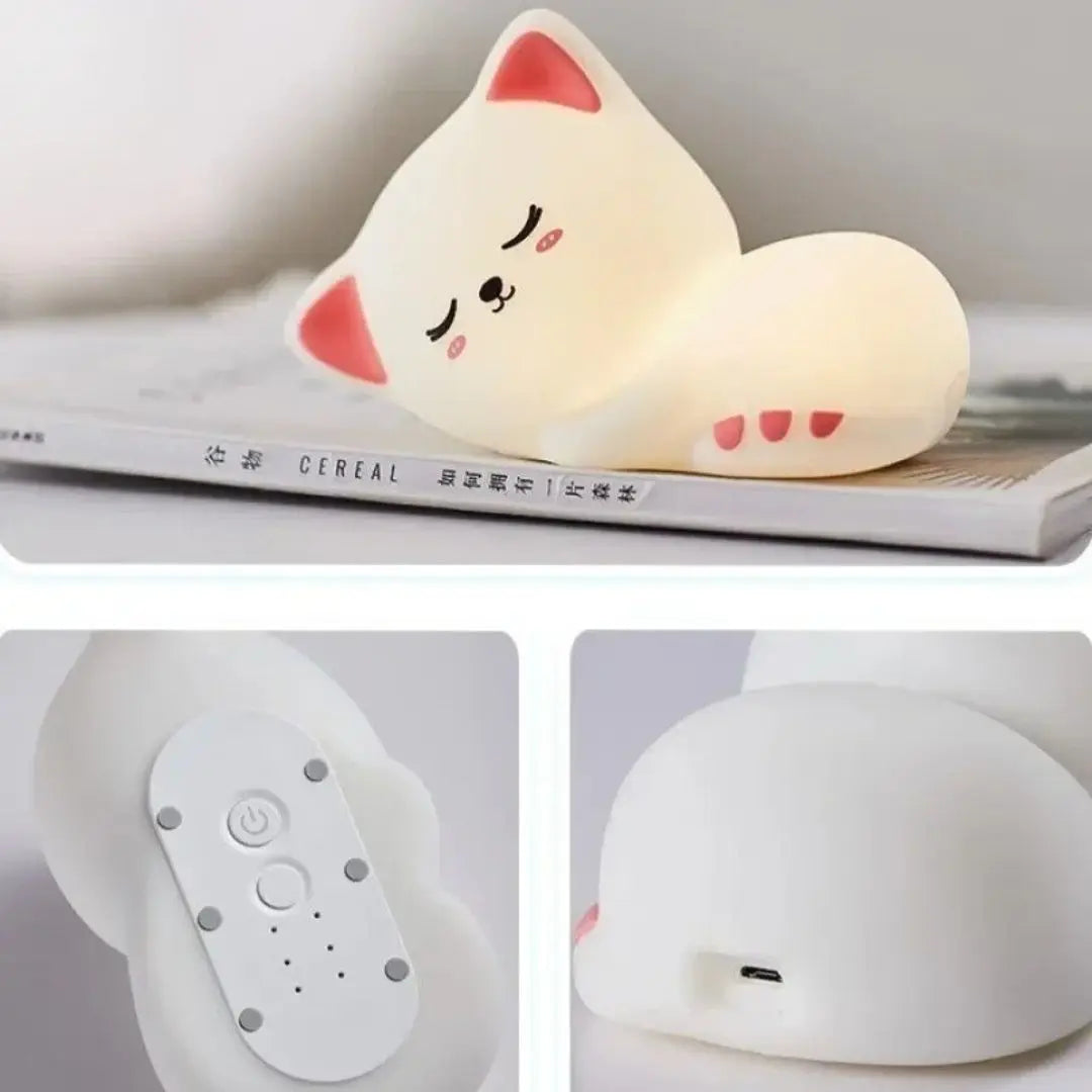 Veilleuse Enfant Chat Apaisant - Miaou™-Veilleuse cocon
