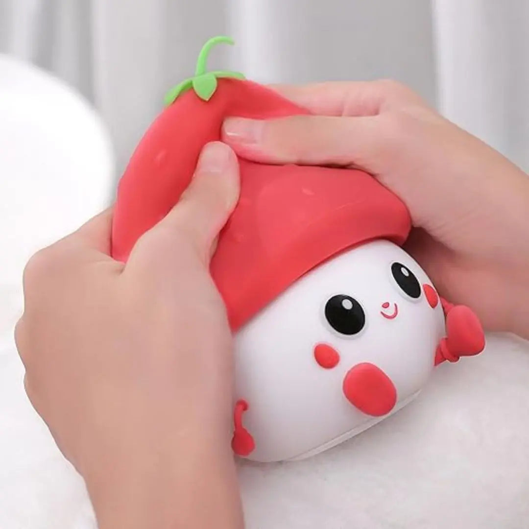 Veilleuse Enfant Fruit Adorable - Miss Fraisette Rouge™-Veilleuse cocon