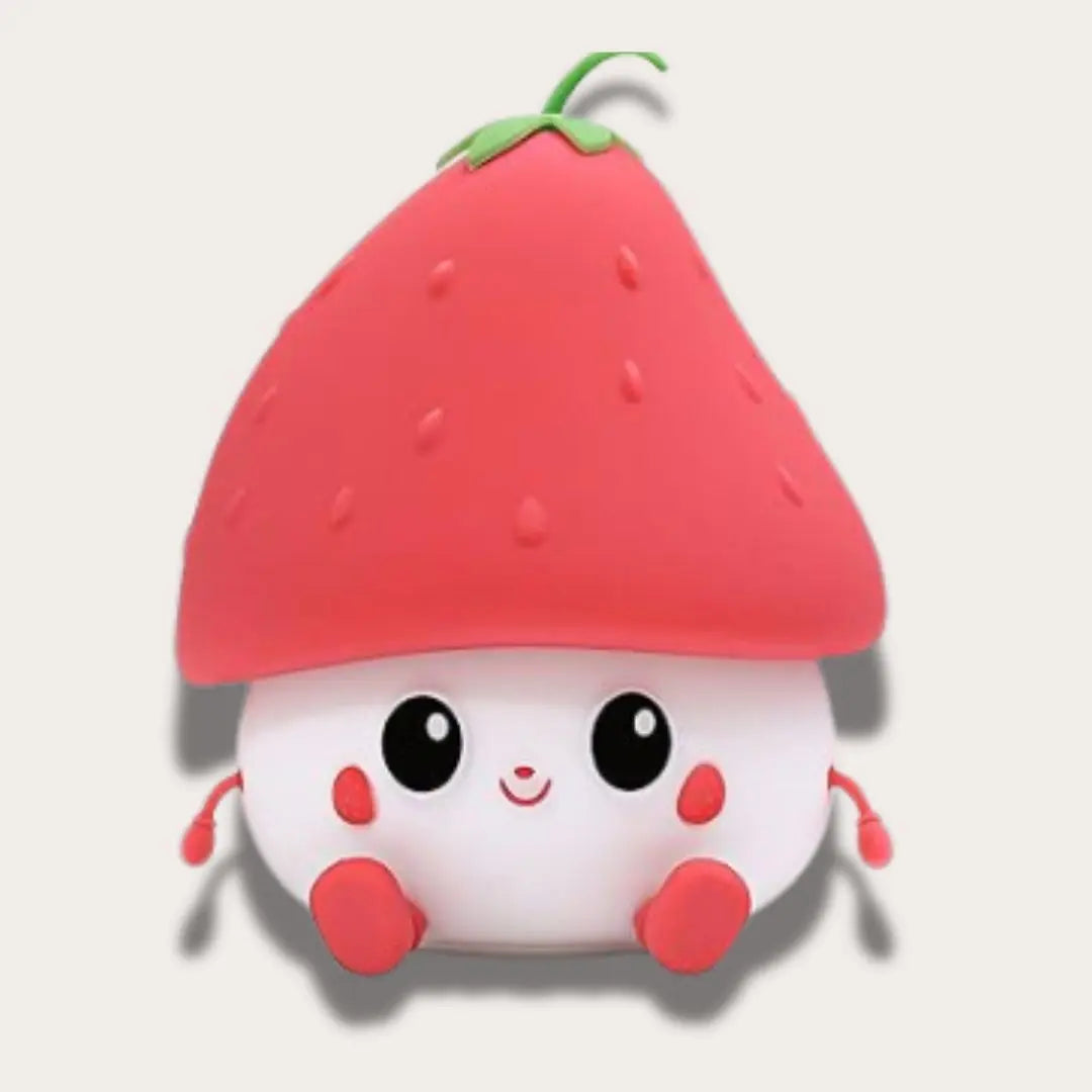 Veilleuse Enfant Fruit Adorable - Miss Fraisette Rouge™-Veilleuse cocon