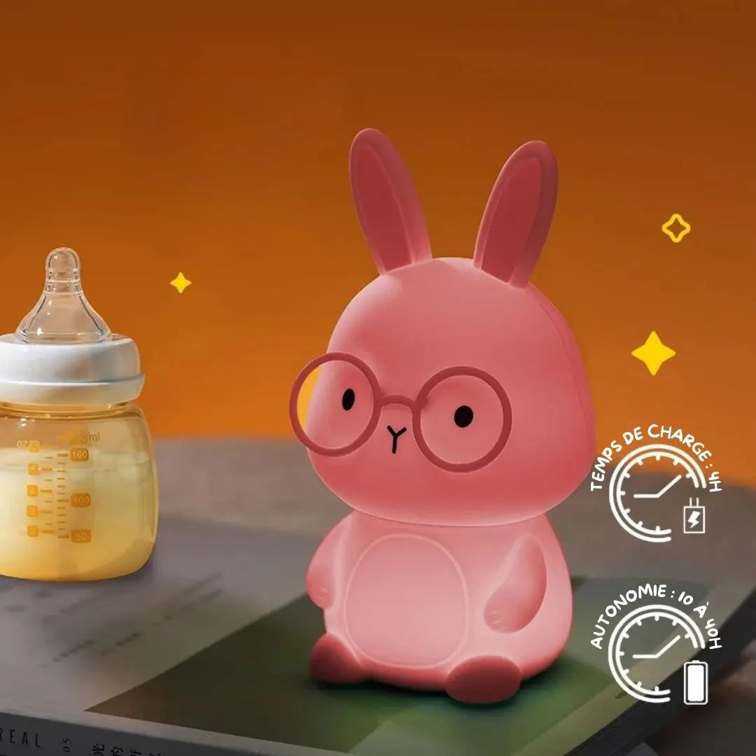 Veilleuse Lapin à Lunette - Bunny Light Night™-Veilleuse cocon