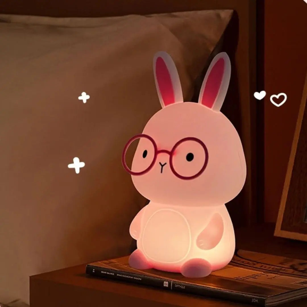 Veilleuse Lapin à Lunette - Bunny Light Night™-Veilleuse cocon