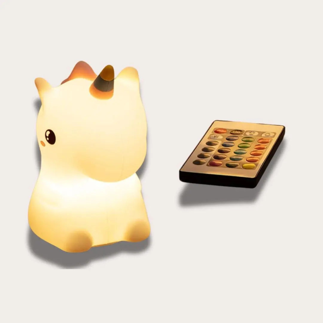 Veilleuse Licorne avec Télécommande - Miss Licorne™-Veilleuse cocon