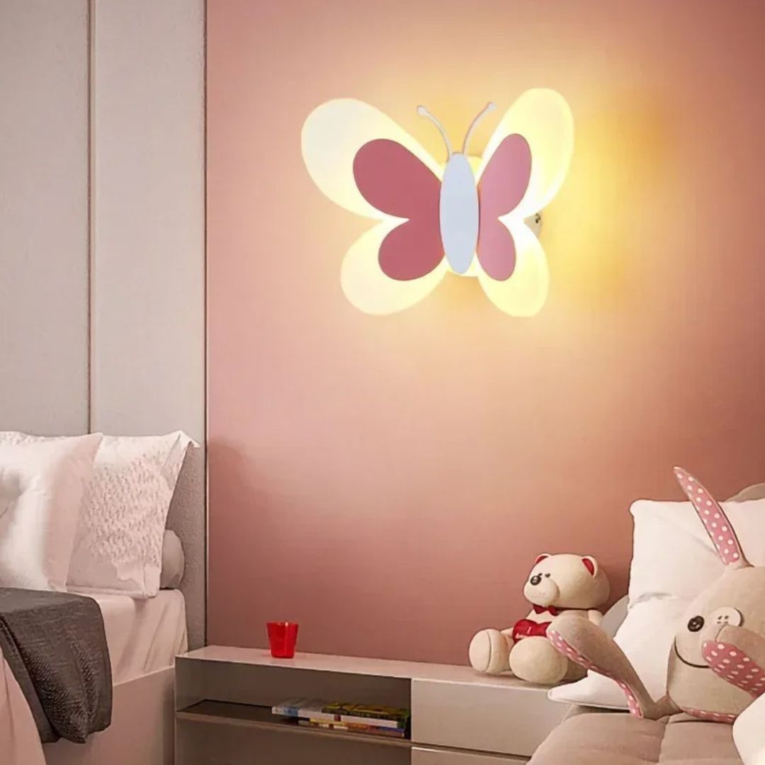 Veilleuse Murale Papillon LED – Applique Décorative pour Chambre Bébé-Veilleuse cocon