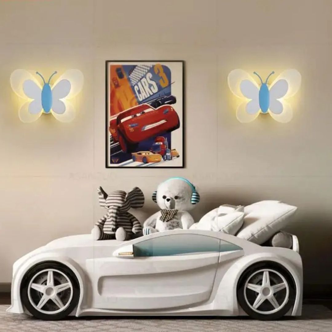 Veilleuse Murale Papillon LED – Applique Décorative pour Chambre Bébé-Veilleuse cocon