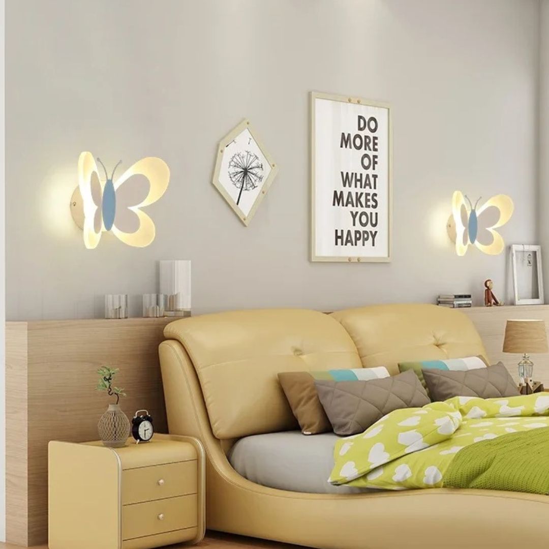 Veilleuse Murale Papillon LED – Applique Décorative pour Chambre Bébé-Veilleuse cocon