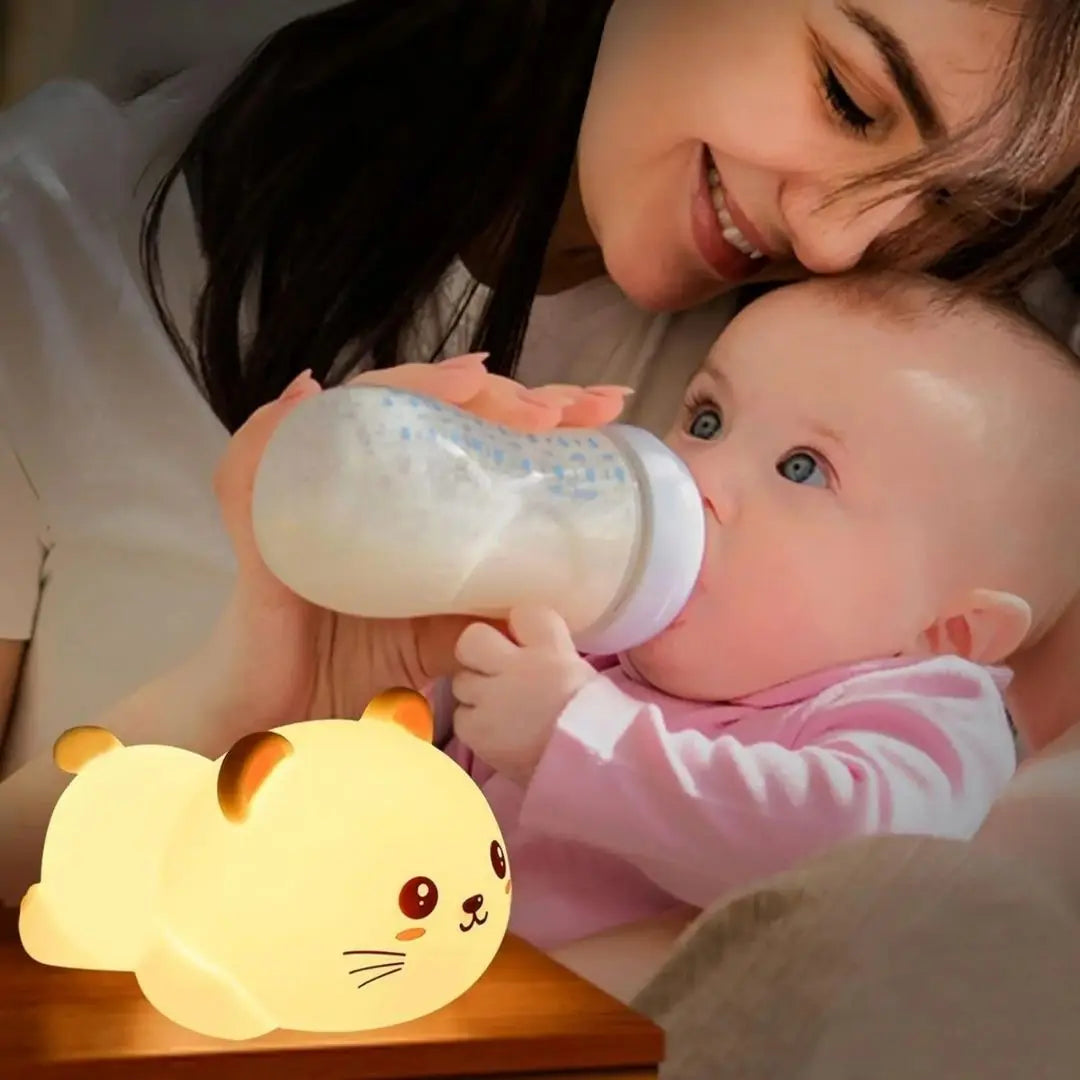 Veilleuse Bébé LED Chat - SweetKitty™-Veilleuse cocon