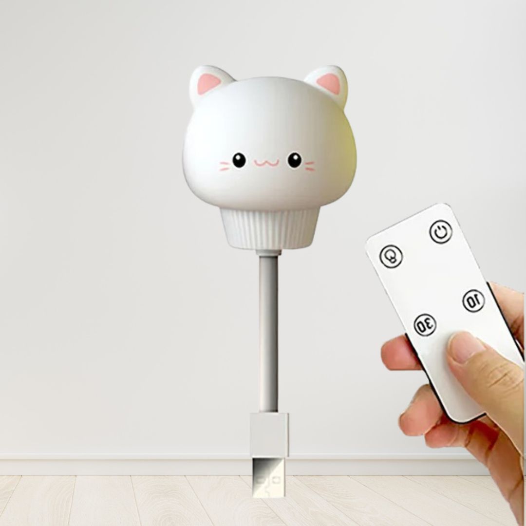 Veilleuse sur prise enfant LED – KawaiiLight™-Veilleuse cocon
