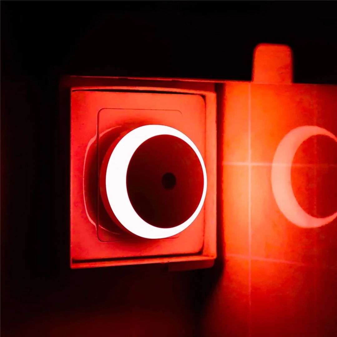 Veilleuse prise LED avec capteur - LumiNight™-Veilleuse cocon