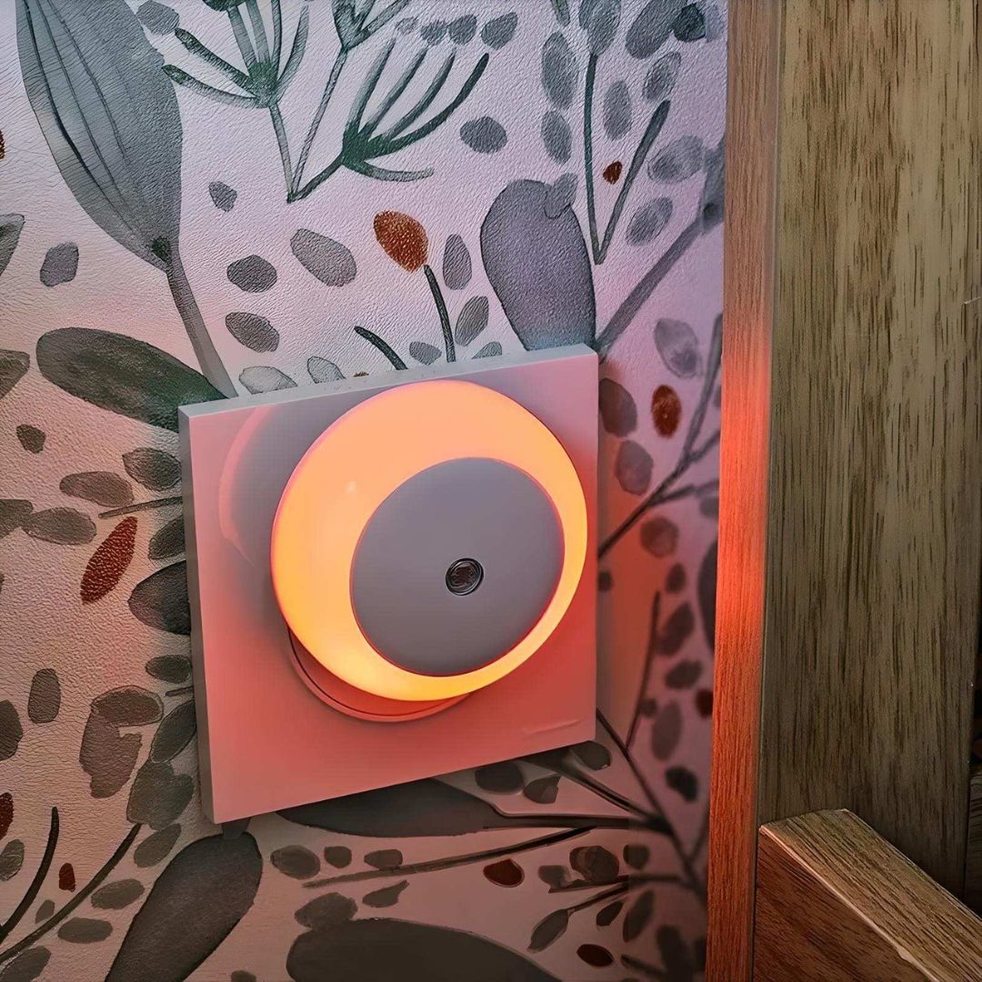 Veilleuse prise LED avec capteur - LumiNight™-Veilleuse cocon