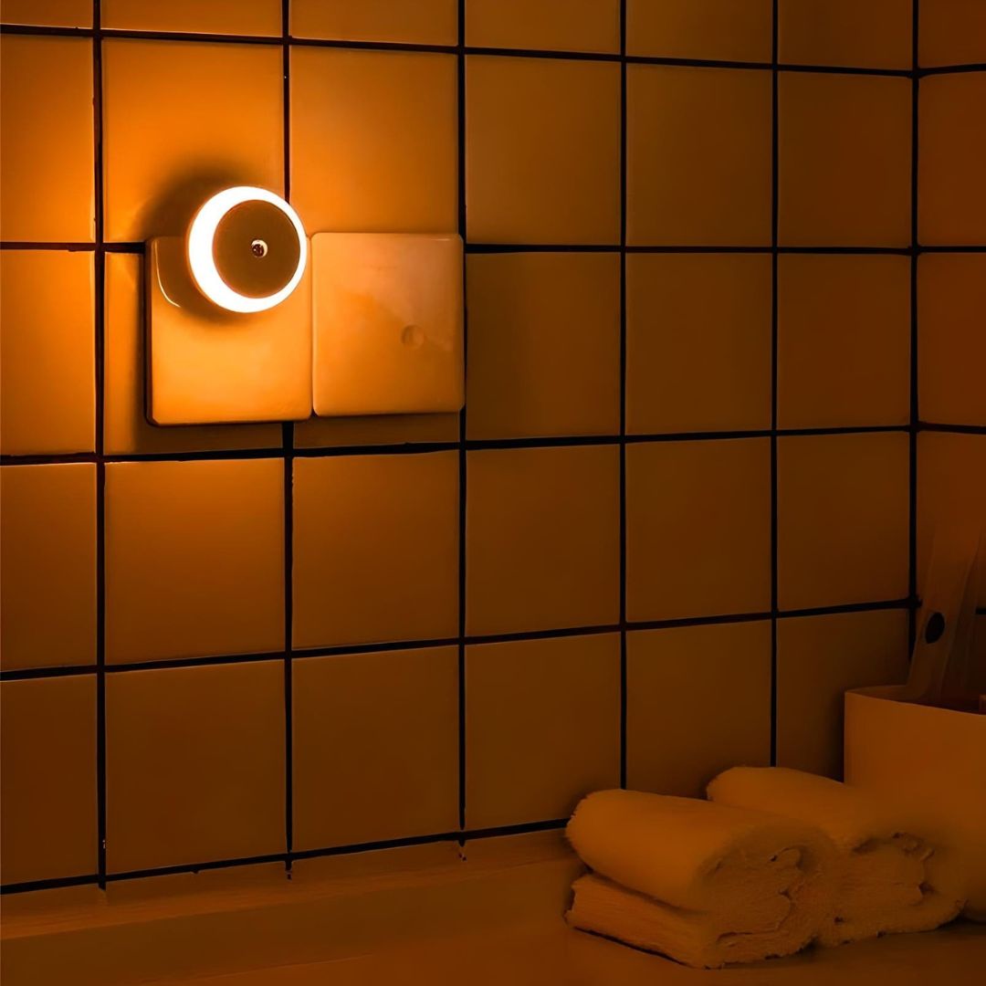 Veilleuse prise LED avec capteur - LumiNight™-Veilleuse cocon