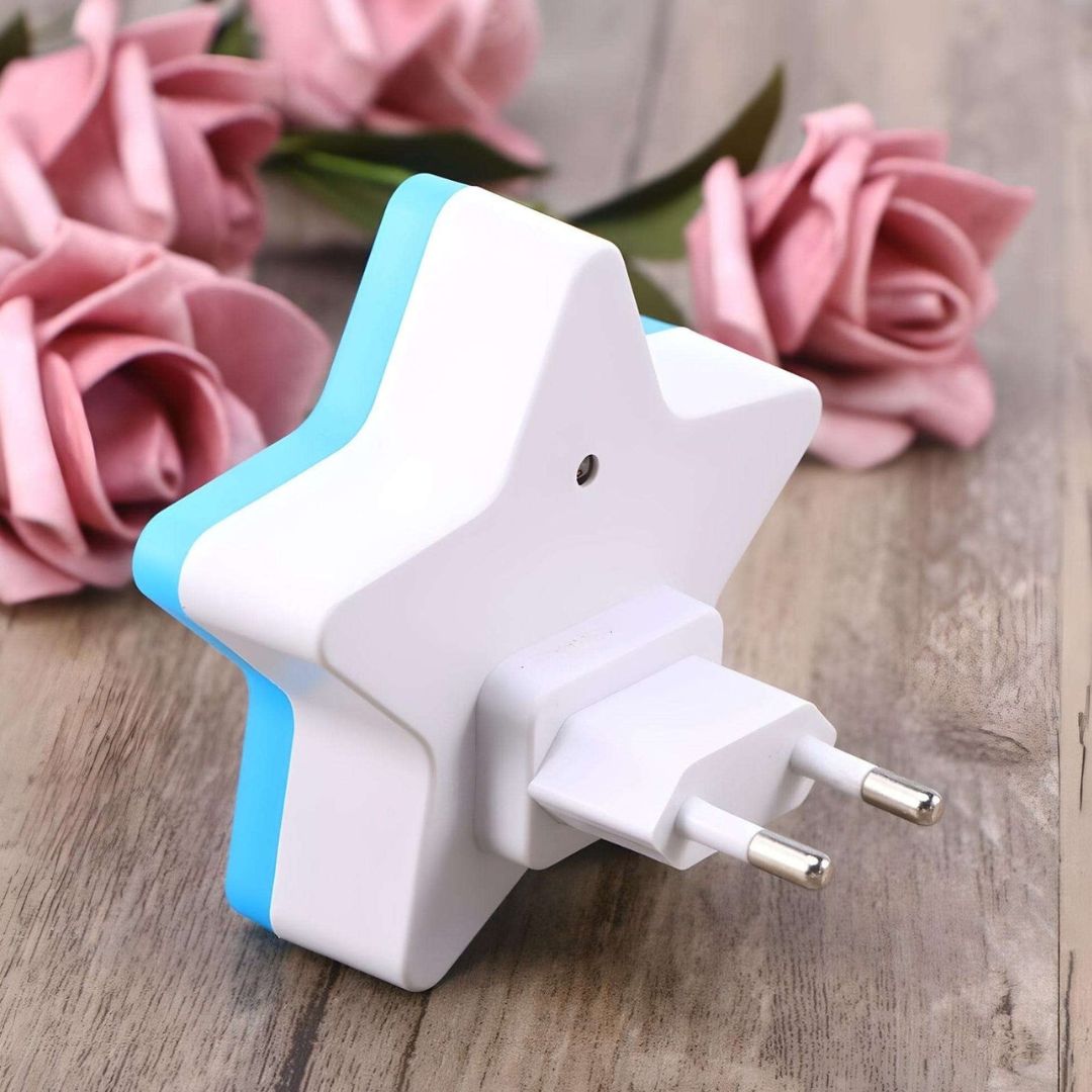 Veilleuse Prise LED Forme Étoile – Lumière Tamisée Automatique pour Enfants-Veilleuse cocon