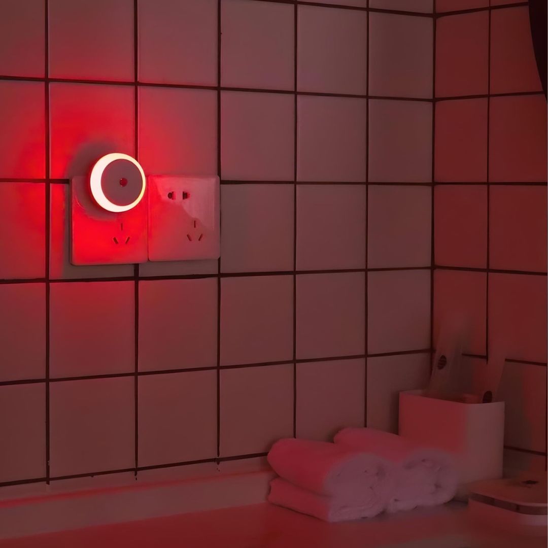 Veilleuse prise LED avec capteur - LumiNight™-Veilleuse cocon