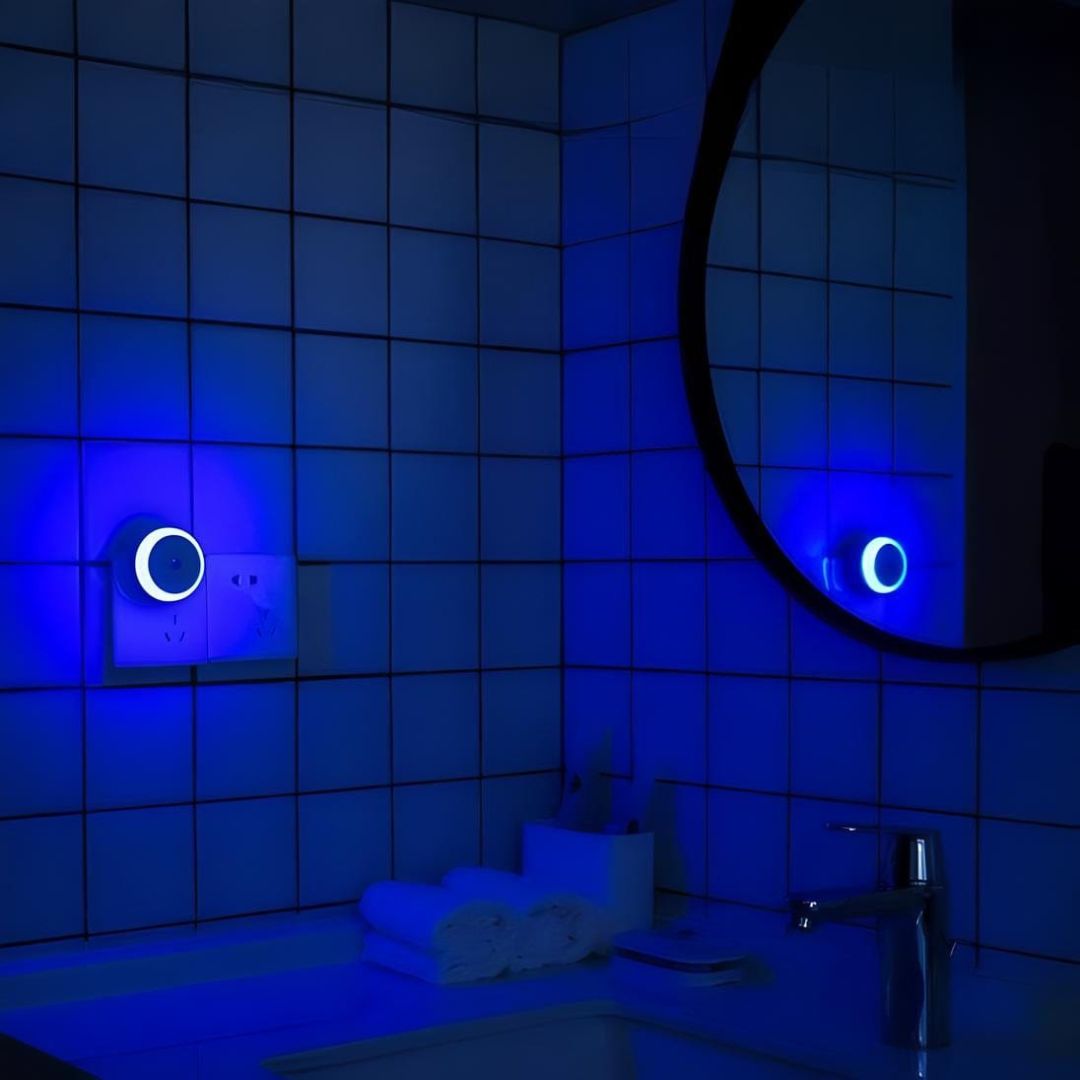 Veilleuse prise LED avec capteur - LumiNight™-Veilleuse cocon