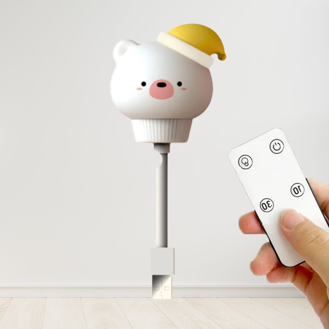 Veilleuse sur prise enfant LED – KawaiiLight™-Veilleuse cocon