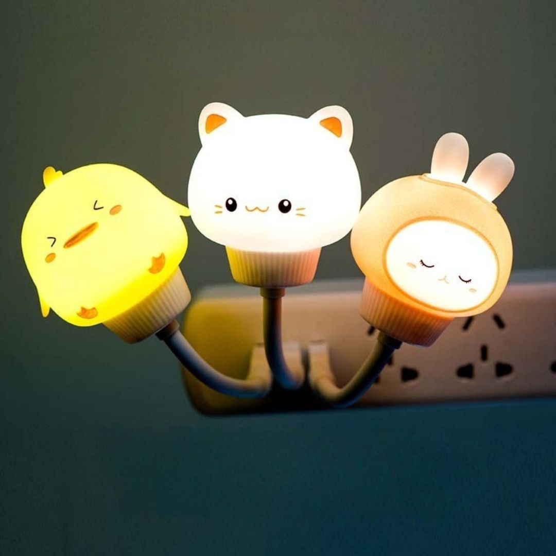 Veilleuse sur prise enfant LED – KawaiiLight™-Veilleuse cocon