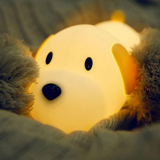 Veilleuse Chien LED Tactile - WoofyLight™