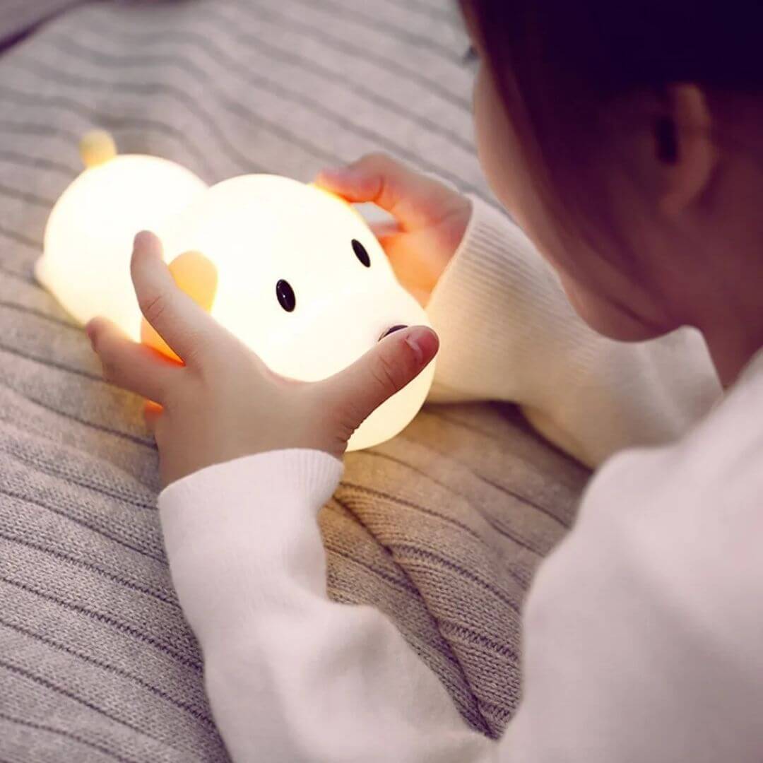 Veilleuse Chien LED Tactile - WoofyLight™