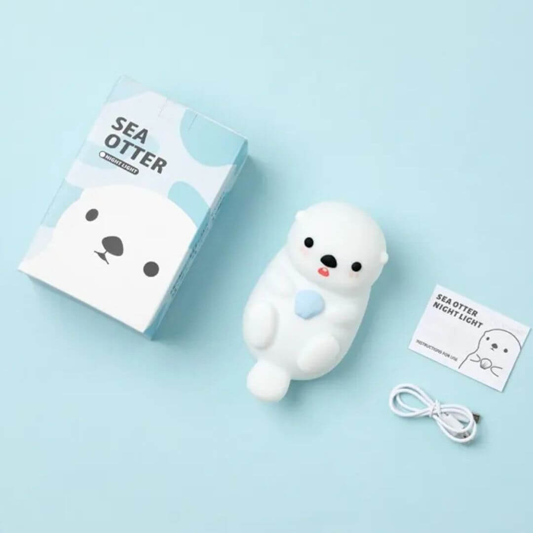 Veilleuse-Loutre-Bebe-en-Silicone-OtterGlow-Eclairage-Sensoriel