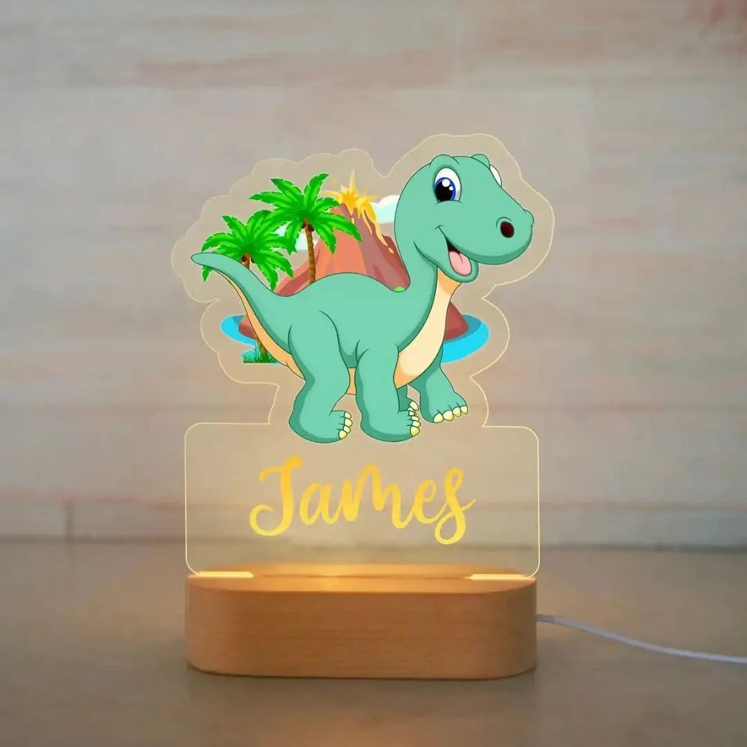 Veilleuse-Personnalisee-James-Dinosaure-nuit-enfant