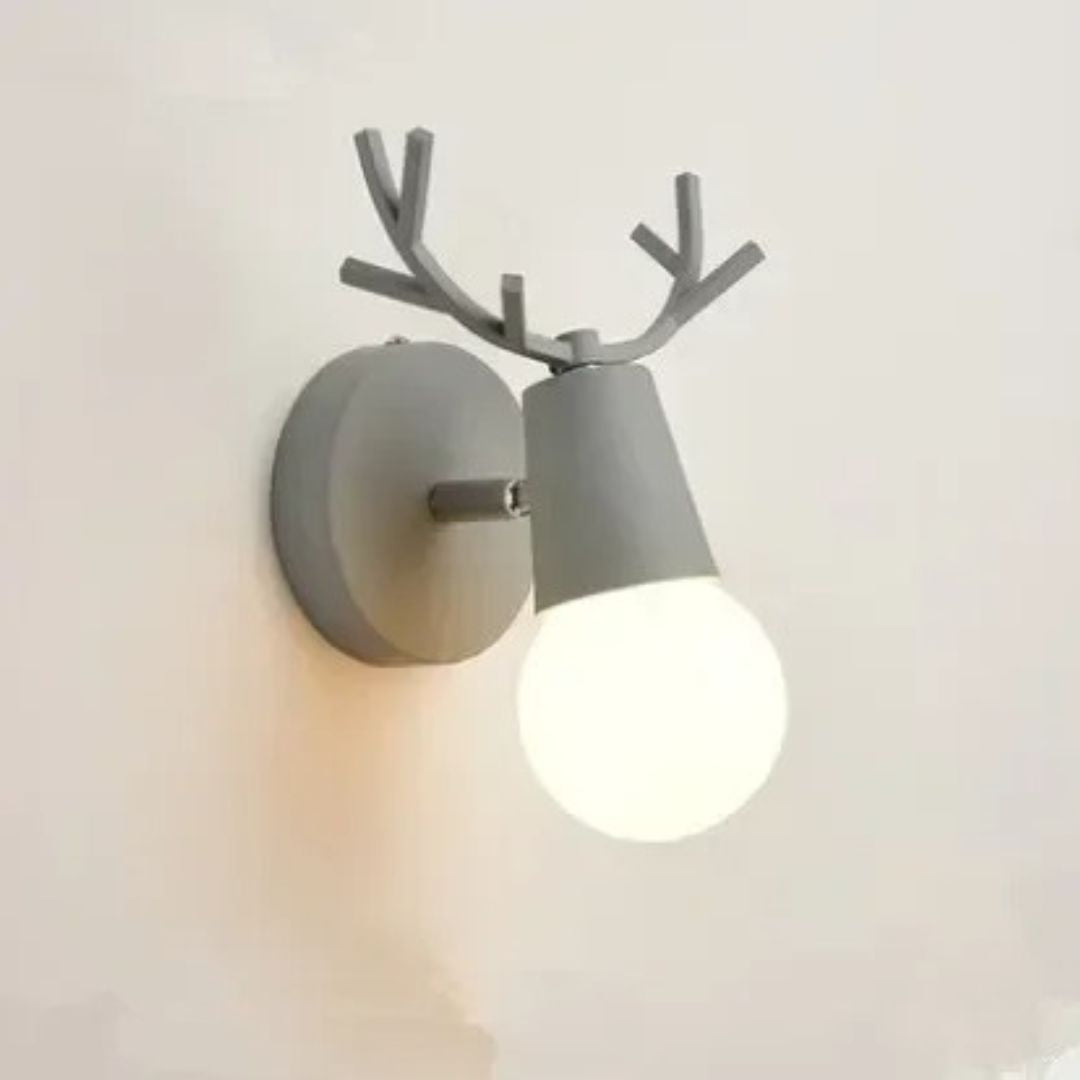 Lampe murale de style nordique - Deer-Veilleuse cocon