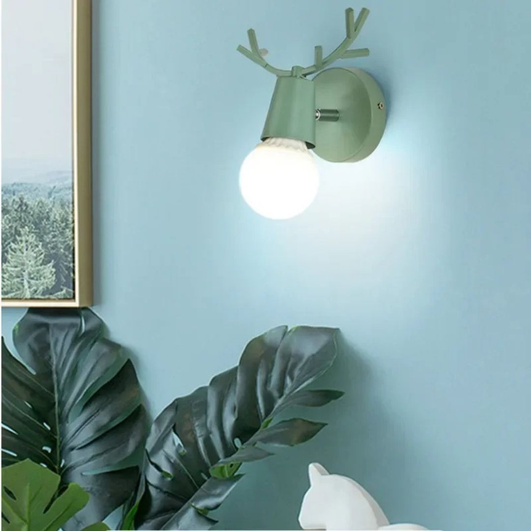 Lampe murale de style nordique - Deer-Veilleuse cocon