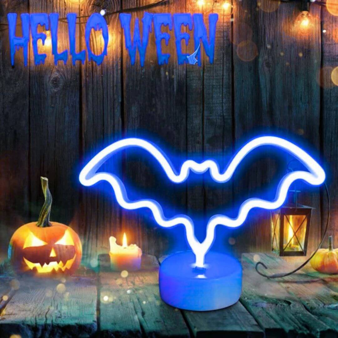 lampe-chauve-souris-neon-decoration-festive