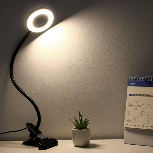 Lampe de Bureau LED à Clip – ClipLight360™